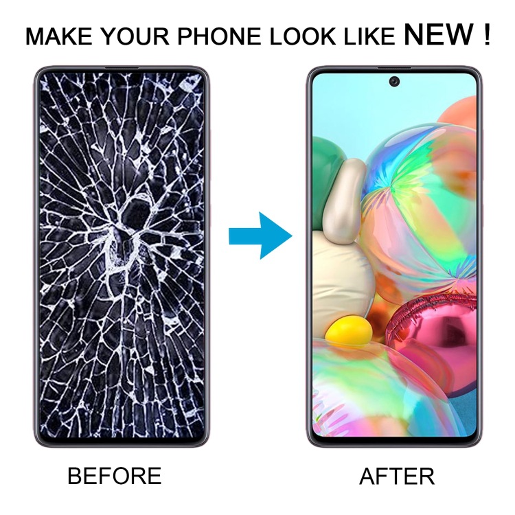 Para Galaxy A71 4G SM-A715F 6.43 pulgadas OLED LCD