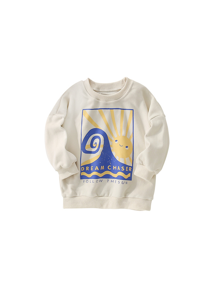 Malwee otoño chaqueta infantil nuevo cuello redondo de manga larga Europa y América chaqueta infantil