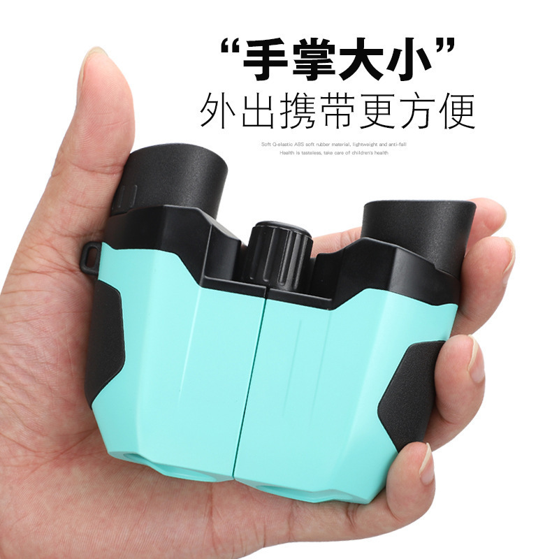 工場卸売10x22ハイビジョン高倍双眼鏡携帯型子供屋外観光望遠鏡