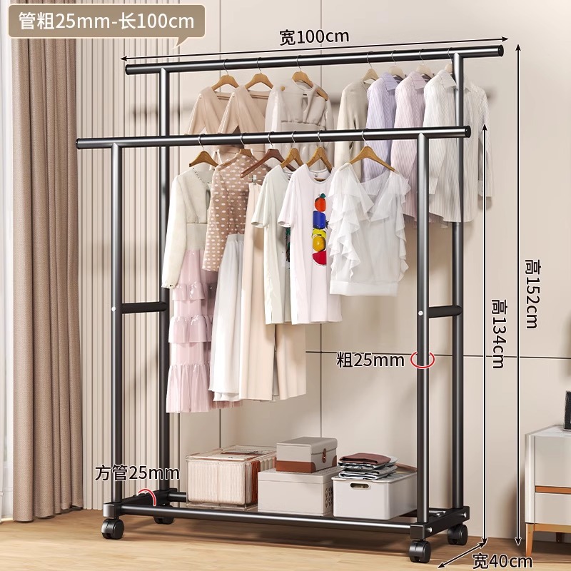 1m 검정색-25 튜브 이중 극 두꺼운 풀리