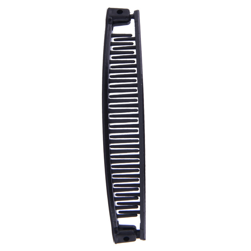 15cm 플랫 블랙 바나나 클립 9.5g