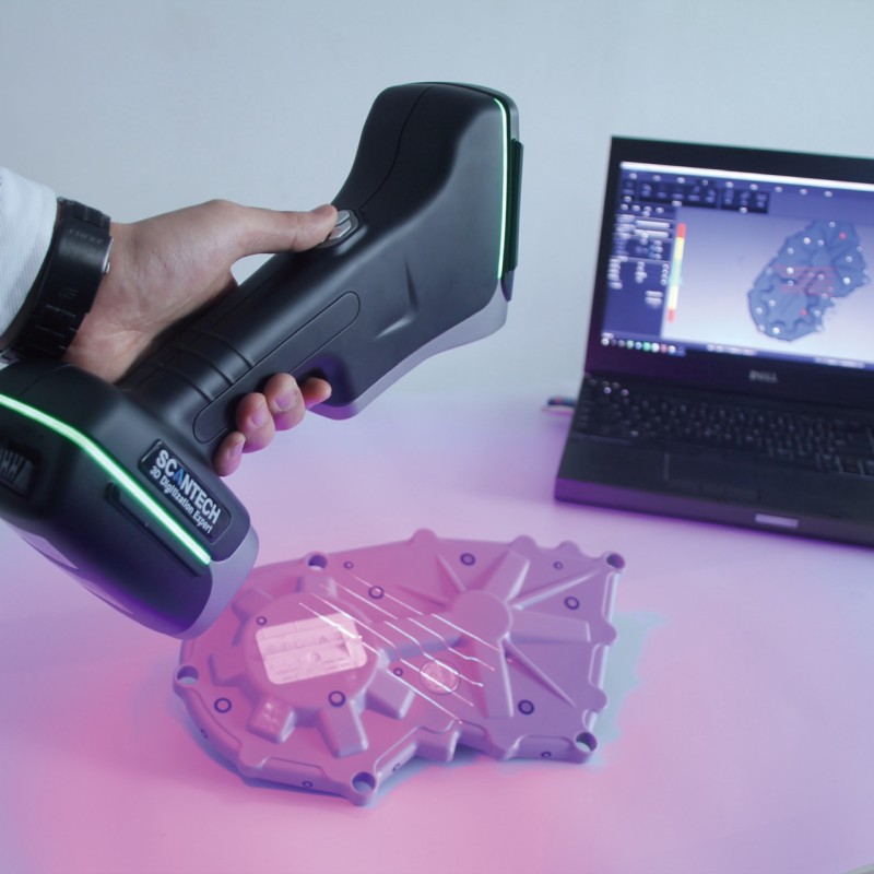 B17全局激光三维扫描仪 矿机铸模整车快速建模研发3D三维扫描仪