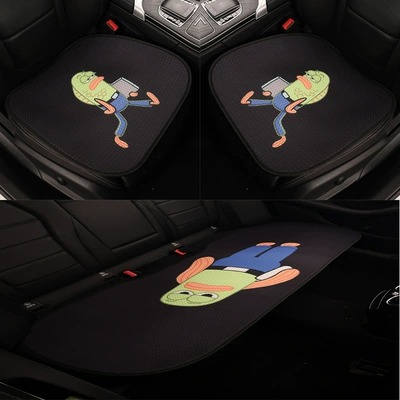 Seat cushion, seat cover Summer Seat Cushion - working-fish-base-three-piece-set-printed-4-color-bichburg