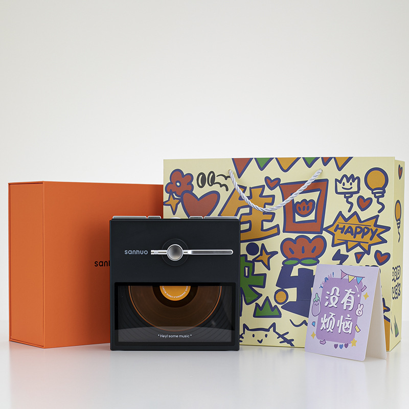 半島ブルートゥース高颜値オルゴール周年会ファン会見プレゼントカスタムロゴ誕生日スピーカー雰囲気灯|undefined