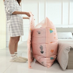 Dutuo cotton quilt clothing storage bag student suitcase large moving packing bag household vacuum compression bag