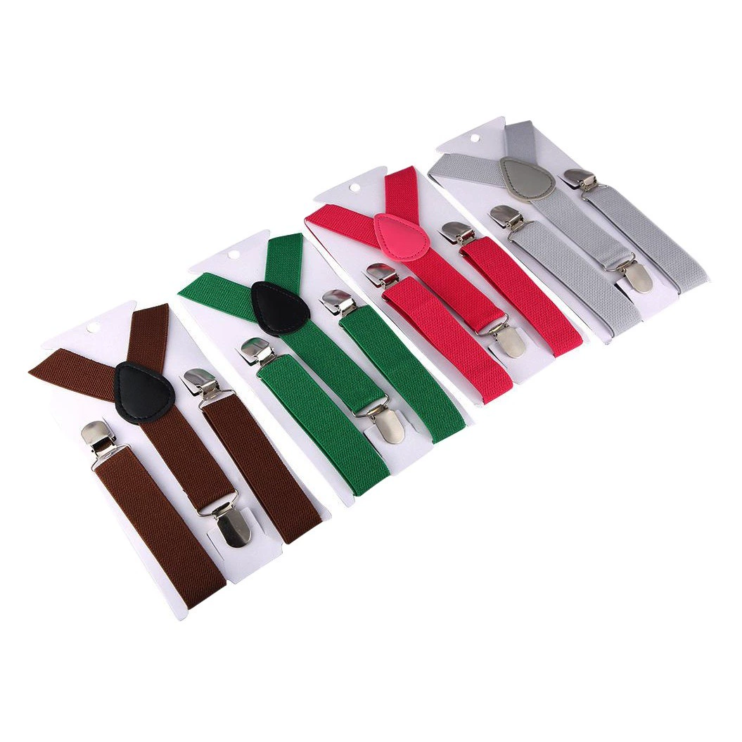 Детские наручные брюки зажимы многоцветный трансграничный источник для детей 3 зажима Y эластичные ремни регулируемая длина