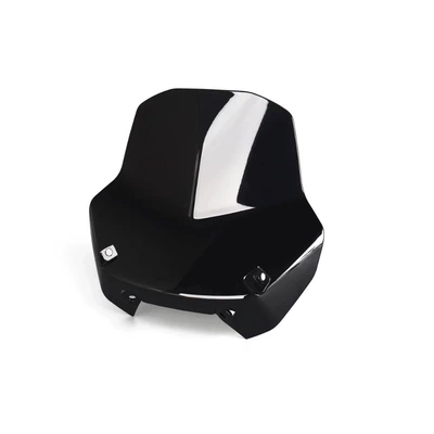 Suitable for the New Bmw R1300R Windshield Front Windscreen Deflector Motorcycle Modified Windscreen 2025 (Motorcycle front windshield) - black