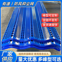 现货防风抑尘网煤场矿场挡风抑尘隔音金属柔性工地施工挡风墙网板