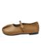 Mary Jane Shoes Summer French Soft Sole Comfortable Fairy Style Fashionable All-Match Round Toe Gentle Shoes Shallow Mouth Flat Single-Layer Shoes