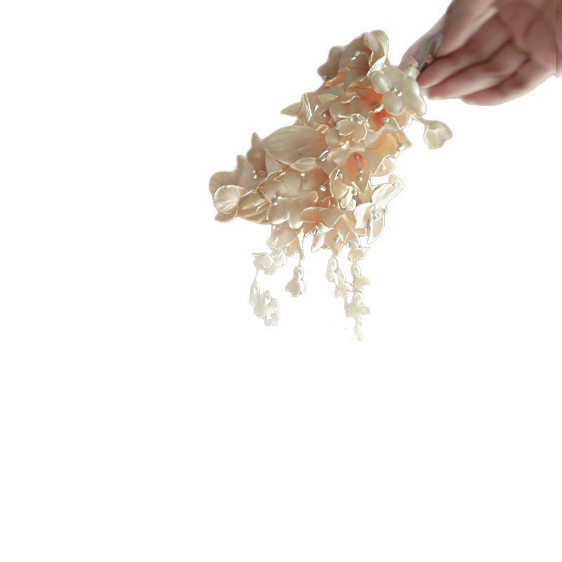 Super hada lirio de los valles flor borla horquilla retro nuevo estilo chino flor accesorios para el cabello Mori estilo antiguo cheongsam cabeza de flor accesorios