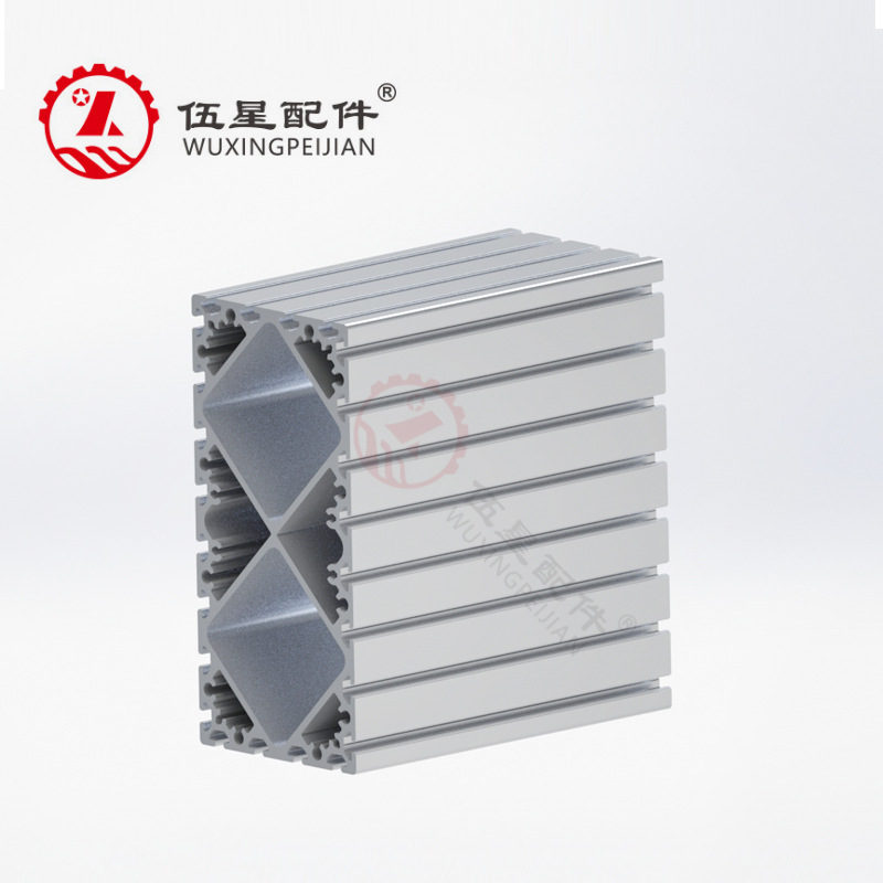 欧标新款厂家自制模具160*320大型设备重型铝型材 工业铝合金型材