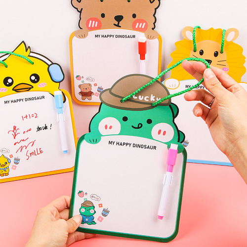 Erasable drawing board children's graffiti drawing board whiteboard boys and girls kindergarten students small gifts prizes drawing writing board