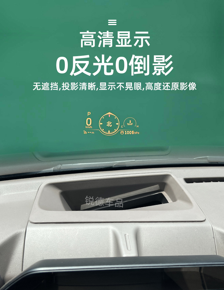 Haval Raptor Plus Head-Up Display Protective Cover Dashboard Hud Dust Cover Interior Protection Hud Protective Cover