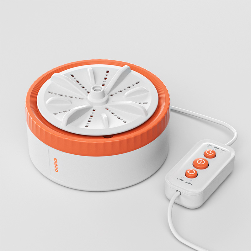 Mini turbina lavadora automática portátil de tres engranajes de control remoto ropa interior del hogar calcetines lavadora