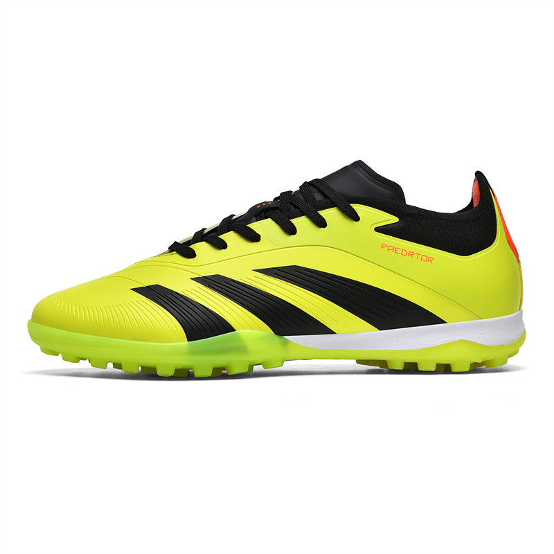 Lazos de zapatos de clavos rotos - verde fluorescente