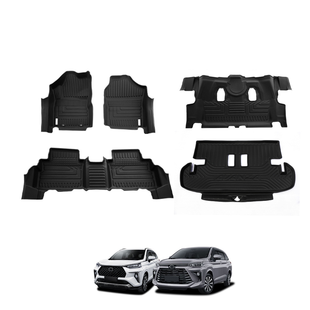 Aplicable a Avanza Toyota Veloz Daihatsu Xenia tapete de suelo de coche con timón derecho tapete especial TPE tapete exclusivo transfronterizo