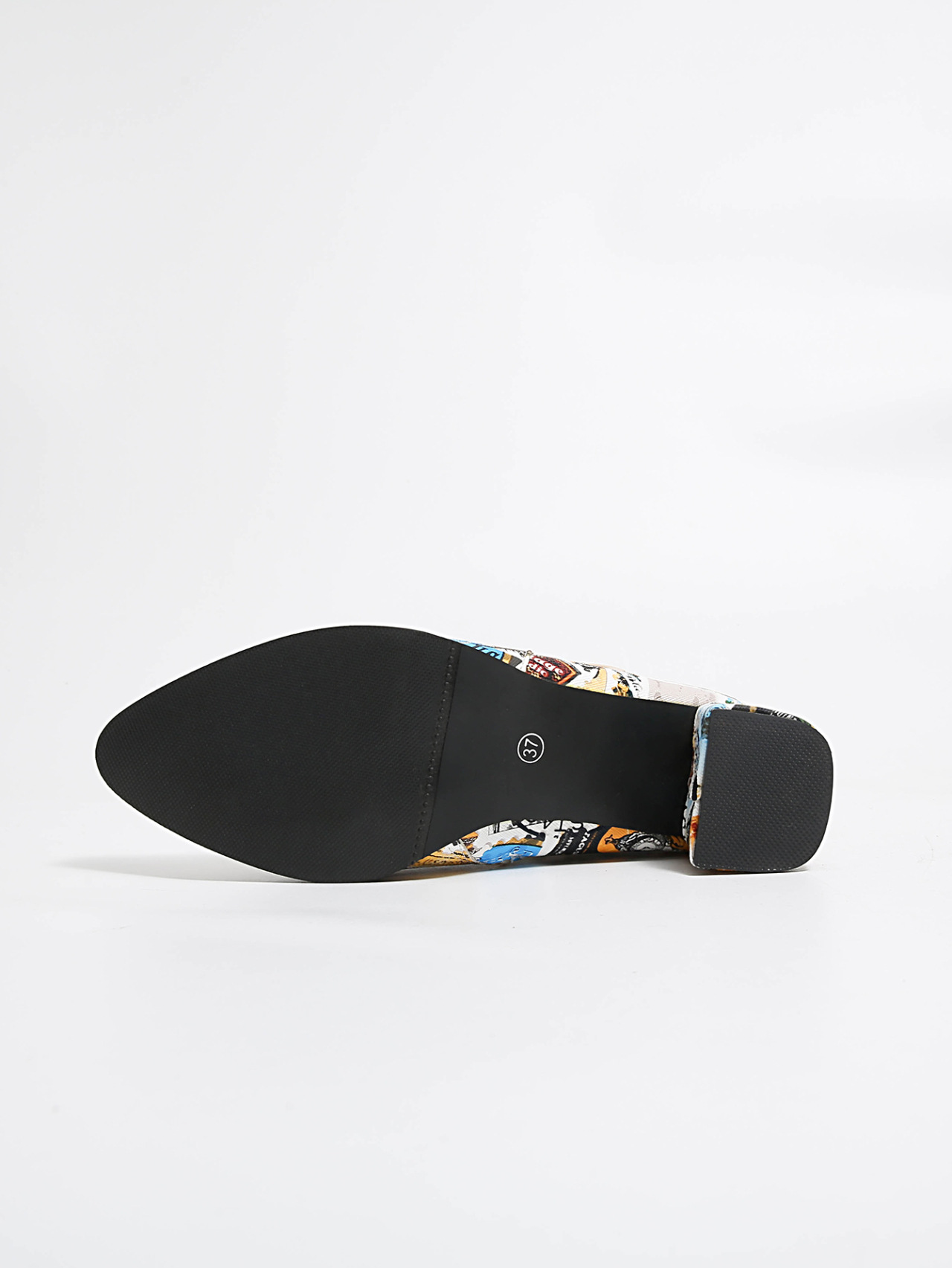 Damen Stiefeletten Mit Blockabsatz Und Print Für Den Winter_voghion.com