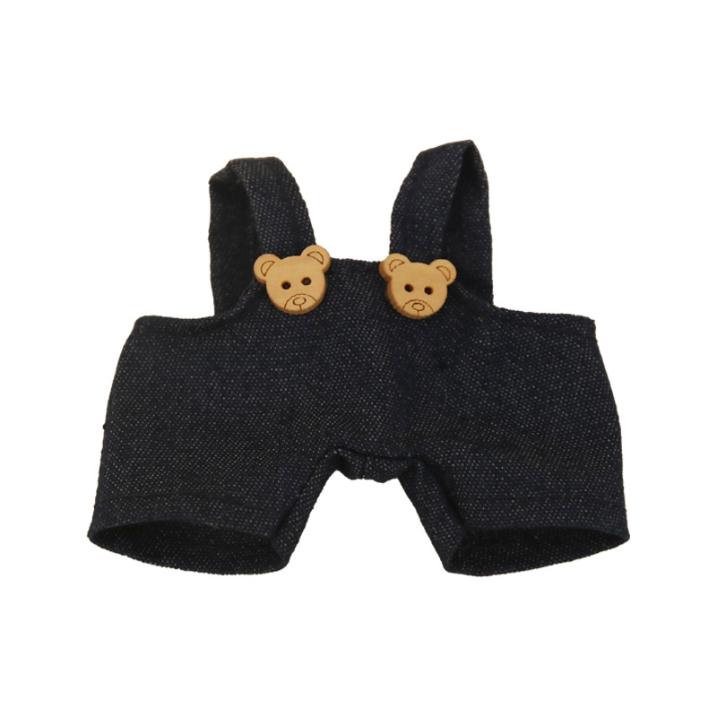 Muñeca de felpa de 10cm, babero, ropa, conejo de buen comportamiento, jeans de juguete, ropa de bebé para perros, accesorios al por mayor