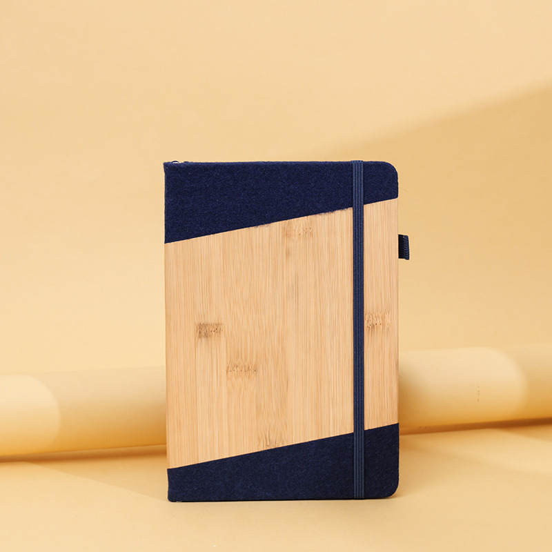 Cuaderno de bambú ecológico personalizado a5 cuaderno de madera de alto valor cuaderno de mano cuaderno de papel mayorista