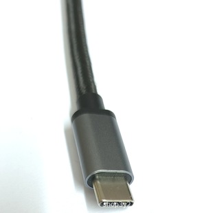 Type-C 3.1 20Gb Data Cable with Braided Mesh C to C 0.2m