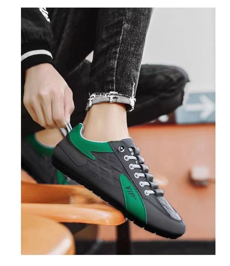 Baskets décontractées polyvalentes pour homme slip-on_voghion.com