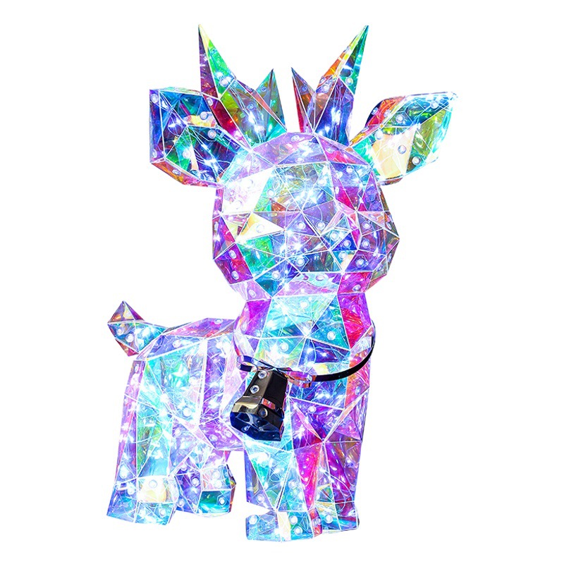 Transfronterizo chino regalo de San Valentín Navidad colorido luminoso alzo Navidad regalo creativo decoración Regalo de Cumpleaños caja de regalo