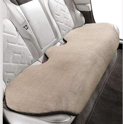 Wool pad: Cushion Head Pillow Small Three-Piece - mist-apricot-rear-long-cushion