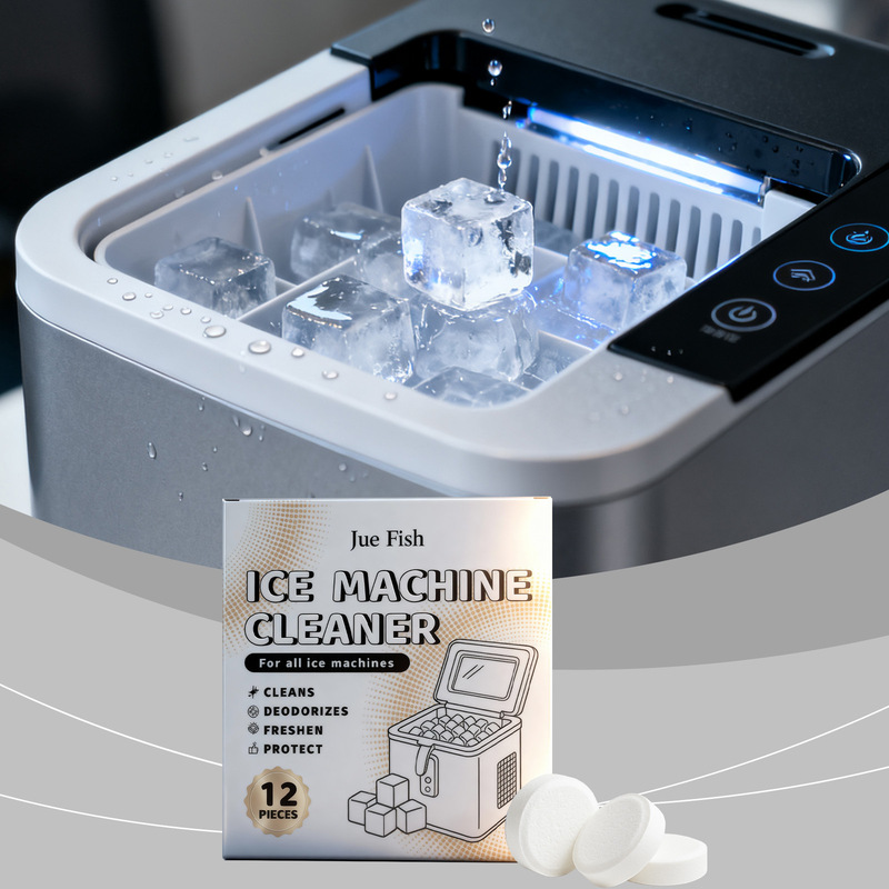 Jue Fish Ice Maker Descaling Cleaning Tablets Household Mild Descaling and Odor Removal Cleaning Tablets Jue Fish Ice Maker Descaling Cleaning Tablets Household Mild Descaling and Odor Removal Cleaning Tablets