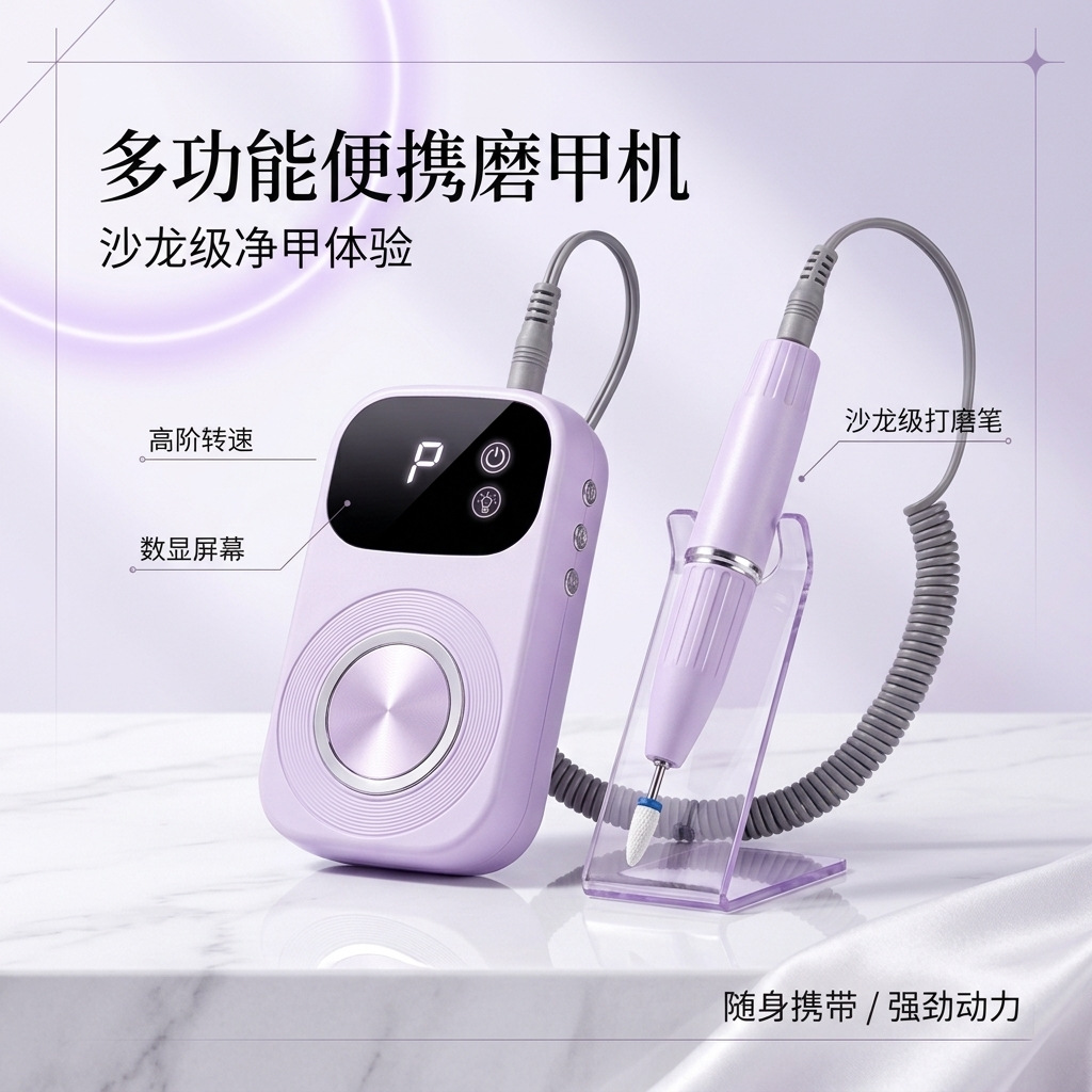 Cross-Border High-Speed Nail Polishing and Grinding Machine 202, Fast Nail Removal Electric Grinding Machine Tool, Nail Surface Grinder