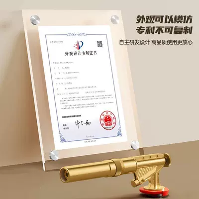 Flame-blowing torch gun, flame gun for burning pig hair, household handheld flame gun, cartridge gas canister, portable flame welding gun, lighter (Alovlandırıcı (Vozduşka/İqniter)) - challenge-the-all-copper-spray-gun-on-the-internetcan-burn-sustainably-for-8-hoursdoes-not-flame-out-when-inverted