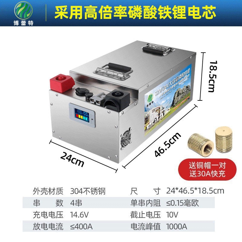 공식 정품 12V300AH 인산철리튬