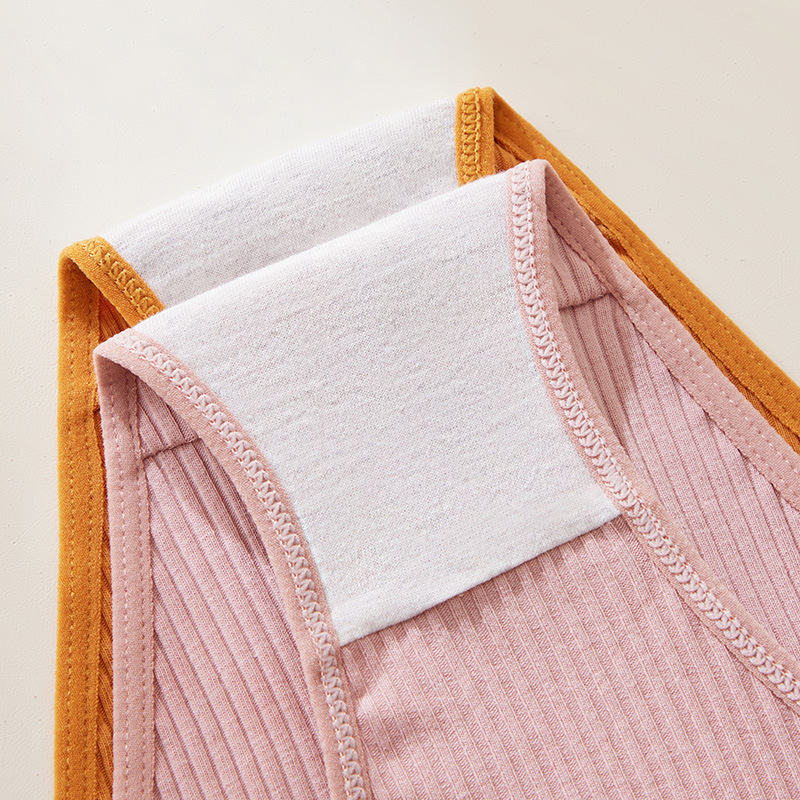Ropa interior transfronteriza, calzoncillos deportivos para niñas de algodón puro, ropa interior de mujer de todo fósforo de moda de color sólido, cómoda y agradable para la piel sexy