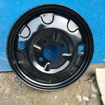 Electric tricycle wheel rim four-hole five-hole thickened 3.00/4.00-12/4.50/5.00-12/2.75 (Motorcycle wheel hub) - 300-12-rear-wheel-thickened-steel-wheel-black
