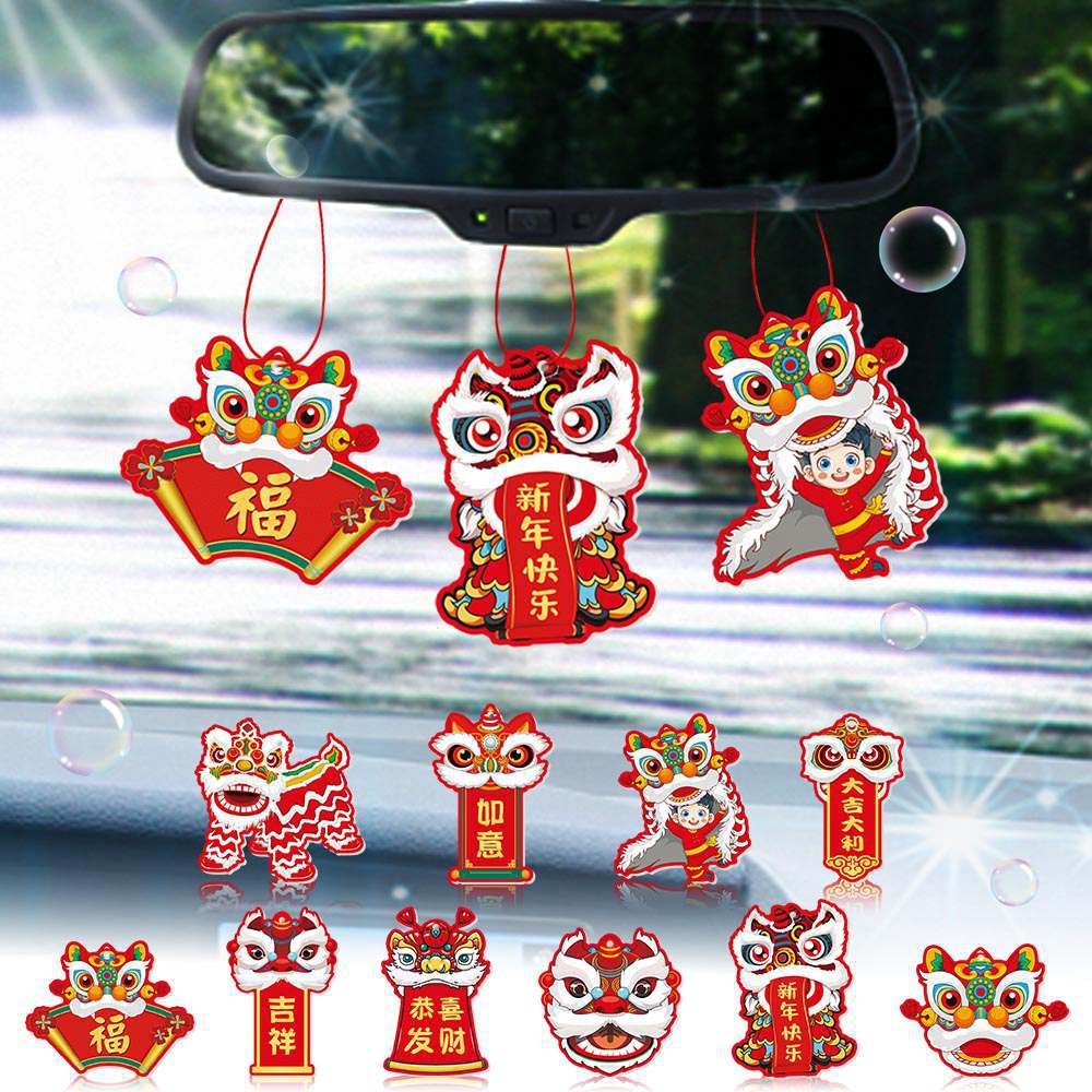 Venta al por mayor tema de marea nacional festival de primavera decoración perfume etiqueta víspera de año nuevo festival de año nuevo decoración del hogar colgante colgante colgante