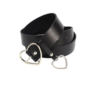 love buckle rings women's belt ladies decorative jeans