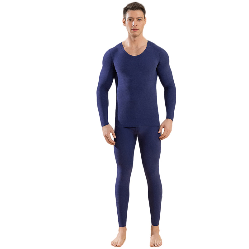Thin velvet keep warm antibacterial thermal underwear