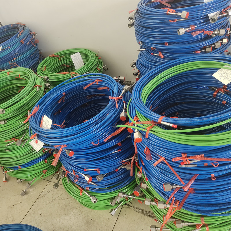 高压水射流高压软管 软枪1000 1500 2500公斤压力超高压水管