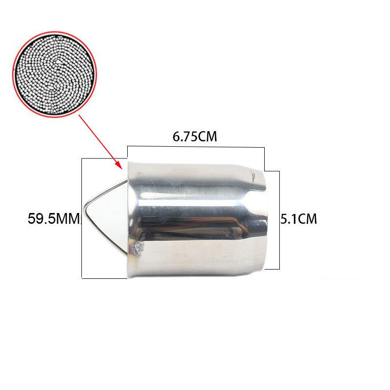 51mm 60mm Motorcycle Modified Exhaust Pipe Silencer Catalyst Silent Muffler Universal Model
