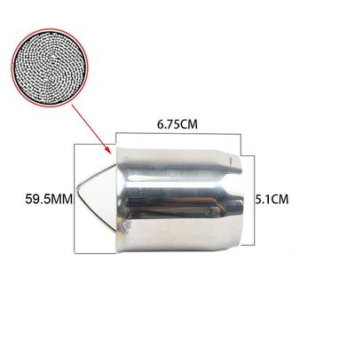 51mm 60mm Motorcycle Motorcycle exhaust pipe - 60mm