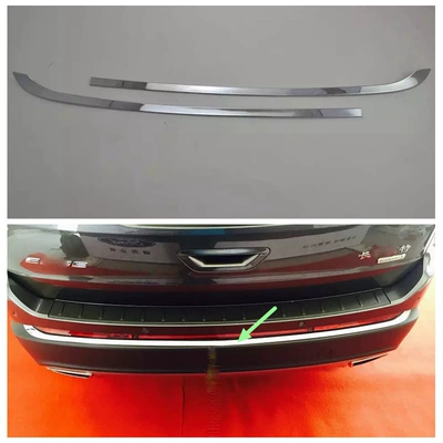 15 sharp world exterior modification suitable Şüşə kənarı xromları/moldingləri - electroplating-rear-bar-trim2m