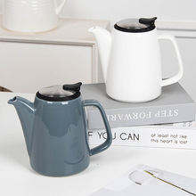 陶瓷茶壶单壶茶杯茶具套装大容量泡茶壶紫砂带过滤餐厅茶水分离