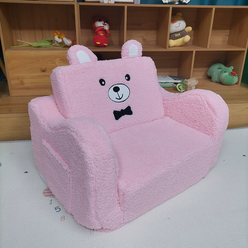 Новый вышивка детский диван мягкий бархат детский стул