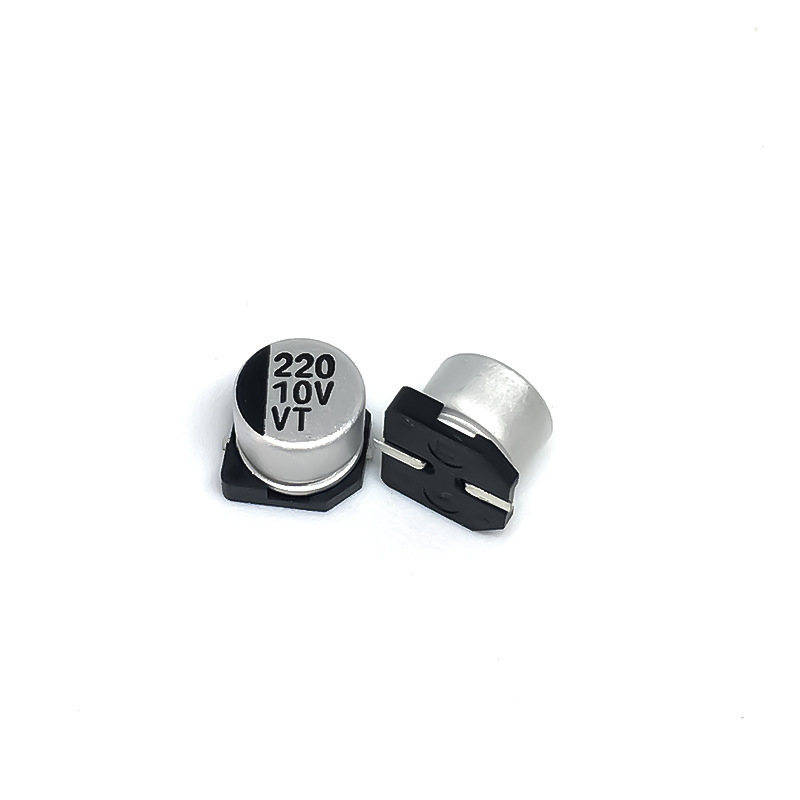 10V220UF 6.3*5.4mmパッチ電解コンデンサLED駆動スイッチング電源SMDアルミケース固体コンデンサ|undefined