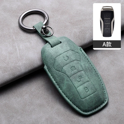 Ev Yuan Tang Hiace 05 — Car key bag - byd-model-a-green-cover-ring-buckle