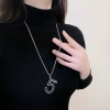 F0423-1 Number 5 Necklace