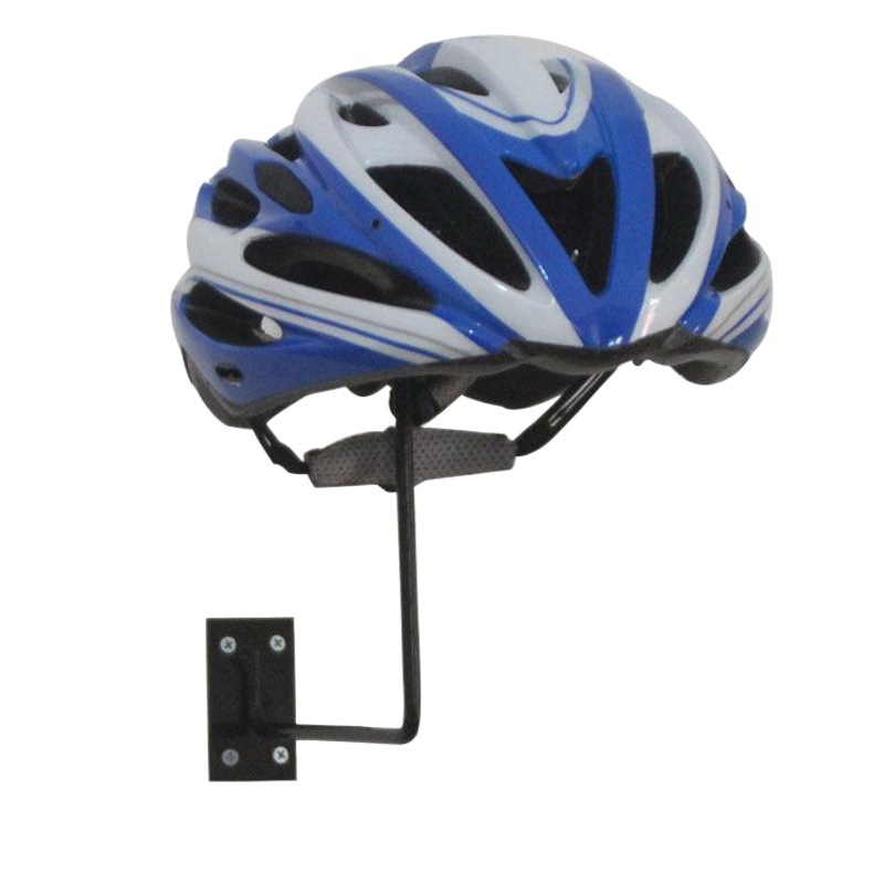 Venta al por mayor pared sombrero estante tornillo negro pintura bola estante peluca pantalla estante bicicleta motocicleta casco pantalla rack
