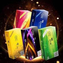 岡奈安全套12只装活力螺纹颗粒丝薄润滑轻薄避孕套成人情趣用品