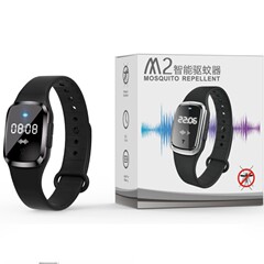 メーカー直販 M2 超音波蚊よけブレスレット 電子蚊よけ 子供 大人 屋外 ポータブル 蚊よけ腕時計