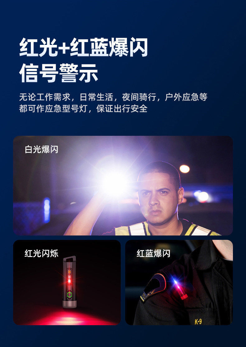 Philips mini flashlight, super bright, self-defense, outdoor emergency, rechargeable, compact, portable, multifunctional SF1121