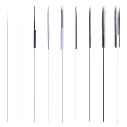 IDM semi-permanent tattoo machine needle eyebrow tattoo single needle three-round five-round lip bleaching needle eyebrow tattoo machine needle eyeliner needle